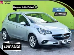 Silver Used 2018 Vauxhall Corsa SRi Hatchback | £3,800 (Super price)
