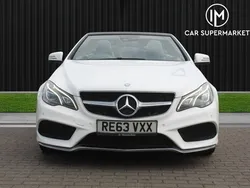 White Used 2014 Mercedes E350 AMG Cabriolet | £9,485 (Fair price)