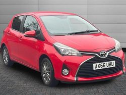 Red Used 2017 Toyota Yaris Hatchback | £10,850 (Fair price)