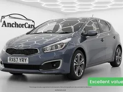 Blue Used 2017 Kia Ceed 4 Hatchback | £9,295 (A bit pricey)