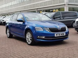 Blue Used 2018 Skoda Octavia SE L Hatchback | £8,997 (Fair price)