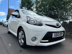 White Used 2013 Toyota Aygo Hatchback | £2,995 (Fair price)