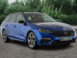 Blue Used 2023 Skoda Octavia vRS Estate | £26,990 (Expensive)