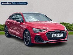 Red Used 2025 Audi S3 Sportback Black Edition Hatchback | £41,980