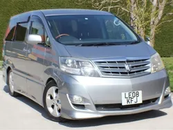 Silver grey metallic Used 2008 Toyota Alphard MPV | £3,995