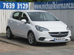 White Used 2018 Vauxhall Corsa Hatchback | £6,295 (Fair price)