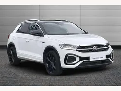 White Used 2022 VW T-Roc R-line SUV | £23,295 (Fair price)