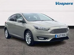 Silver Used 2017 Ford Focus Titanium Hatchback | £9,500 (Good price)