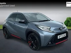Grey Used 2023 Toyota Aygo Hatchback | £15,153 (A bit pricey)