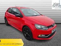 Red Used 2017 VW Polo Edition Hatchback | £6,971 (Good price)