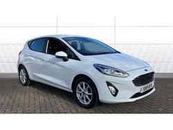 White Used 2019 Ford Fiesta Zetec Hatchback | £9,752 (Fair price)