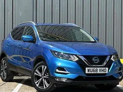Blue Used 2018 Nissan Qashqai N-Connecta SUV | £14,795 (Fair price)