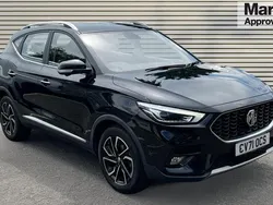 Black Used 2021 MG ZS Exclusive Sedan | £14,689 (Fair price)