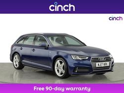 Blue Used 2017 Audi A4 S-Line Estate | £15,549 (Fair price)