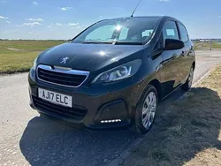 Black Used 2017 Peugeot 108 Active Hatchback | £5,295 (Fair price)