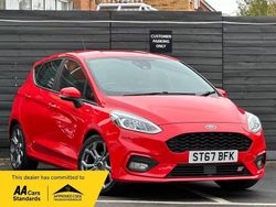 Red Used 2017 Ford Fiesta ST-Line Hatchback | £5,899 (Expensive)