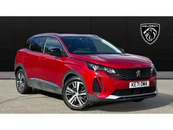 Red Used 2022 Peugeot 3008 Allure Premium SUV | £16,816 (Good price)