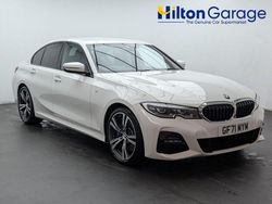White Used 2021 BMW 330 M Sport Sedan | £26,100 (Fair price)