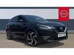 Black Used 2022 Nissan Qashqai Tekna+ SUV | £22,381 (A bit pricey)