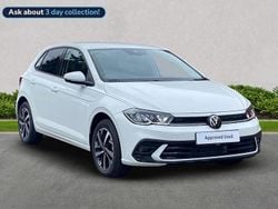 White New 2025 VW Polo Match Hatchback | £20,692 (A bit pricey)