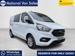 White Used 2022 Ford Transit Custom Limited Van | £14,990 (Fair price)