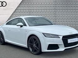 White Used 2017 Audi TT S-Line Coupe | £15,500 (Fair price)