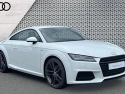 White Used 2017 Audi TT S-Line Coupe | £15,500 (Fair price)