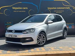 Silver Used 2016 VW Polo R-line Hatchback | £9,490 (Fair price)
