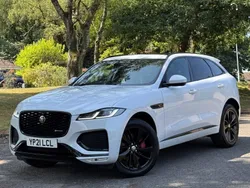 White Used 2021 Jaguar F-Pace R-Dynamic SUV | £32,495 (Fair price)