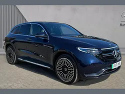 Cavansite blue metallic Used 2022 Mercedes EQC400 AMG Line Premium SUV | £27,109 (Fair price)