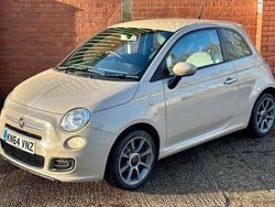 Brown Used 2014 Fiat 500 S Hatchback | £4,295 (Fair price)