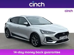 Silver Used 2022 Ford Focus ST-Line Hatchback | £16,439 (Fair price)
