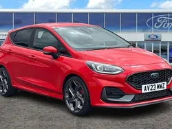 Red Used 2023 Ford Fiesta ST Hatchback | £19,295 (Fair price)