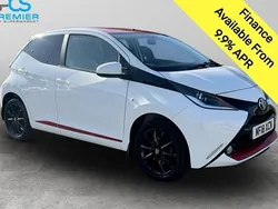 White Used 2018 Toyota Aygo x-press Hatchback | £7,795 (Fair price)