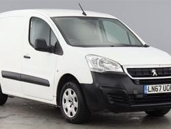 White Used 2017 Peugeot Partner Van | £7,200 (A bit pricey)