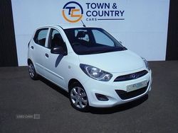 White Used 2013 Hyundai i10 Classic Hatchback | £3,995 (Fair price)