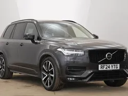 Platinum grey Used 2024 Volvo XC90 Ultimate SUV | £48,526 (Super price)