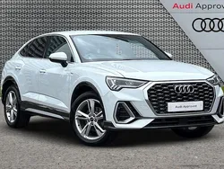 White Used 2024 Audi Q3 S-Line SUV | £32,694 (Fair price)