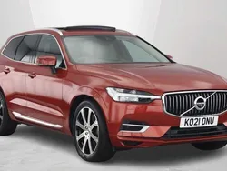 Fusion red Used 2021 Volvo XC60 Inscription SUV | £35,599 (Fair price)