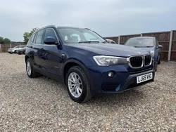 Blue Used 2015 BMW X3 SUV | £8,695 (Fair price)