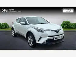 White Used 2017 Toyota C-HR SUV | £10,555 (Fair price)