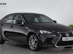 Black Used 2018 Lexus IS300h Executive Line Sedan | £16,750 (Fair price)