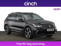 Black Used 2021 VW Tiguan R-line SUV | £24,699 (Fair price)