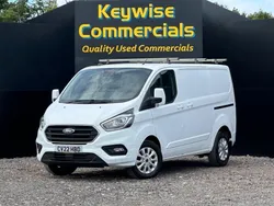 White Used 2022 Ford Transit Custom Limited Van | £16,190 (Good price)