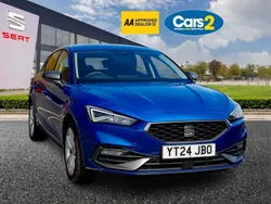 Blue Used 2024 Seat Leon FR Hatchback | £17,990 (Good price)