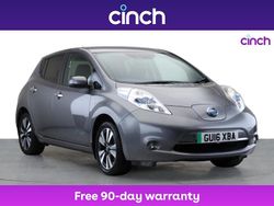 Grey Used 2016 Nissan Leaf Tekna Hatchback | £5,499 (A bit pricey)