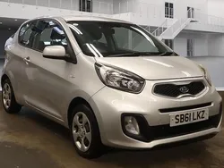 Silver Used 2012 Kia Picanto 2 Hatchback | £2,475 (Fair price)