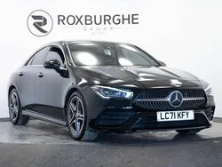 Black Used 2021 Mercedes CLA180 AMG line Sedan | £19,950 (Fair price)