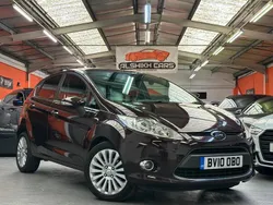 Red Used 2010 Ford Fiesta Titanium Hatchback | £2,200 (Good price)