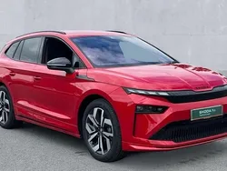 Red Used 2025 Skoda Enyaq iV SportLine SUV | £40,980